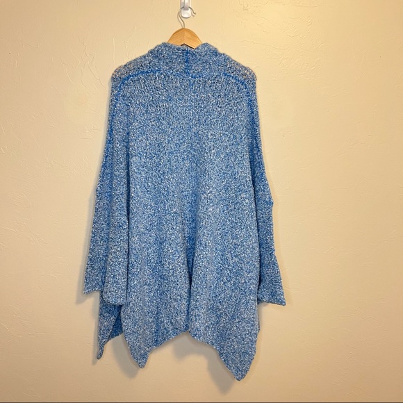 NWT Free People Blue BFF Cardigan in Big Blue - Picture 5 of 11